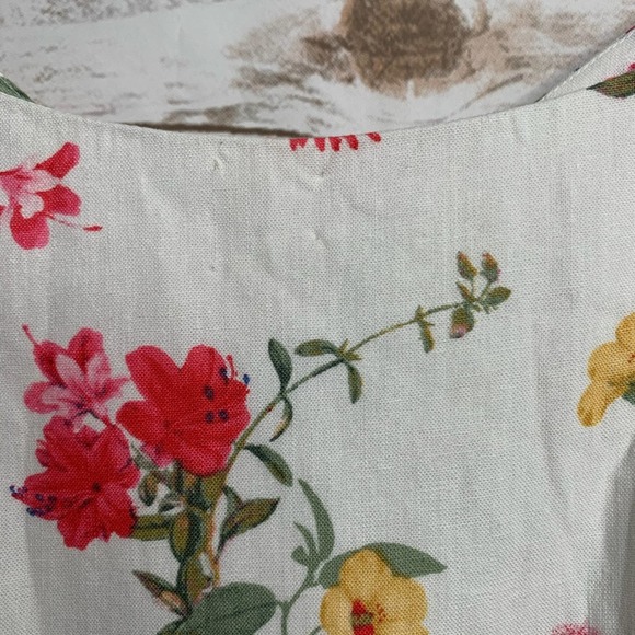 Gal Meets Glam Cassie Back Bow Linen Blend Dress 8 - Picture 14 of 14